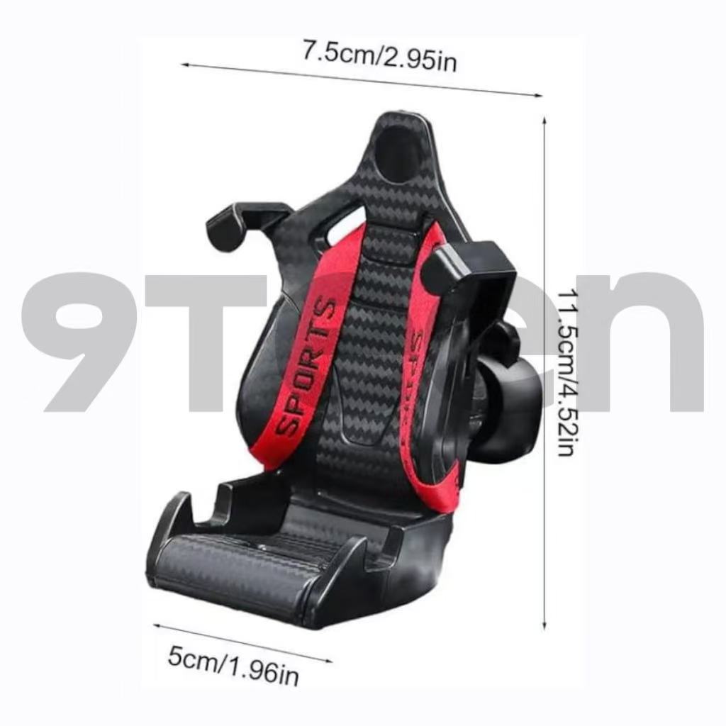 RACE CAR SEAT PHONE HOLDER