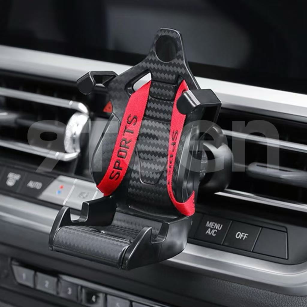 RACE CAR SEAT PHONE HOLDER