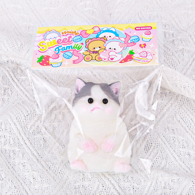 Adorable Cat Squeeze Toys