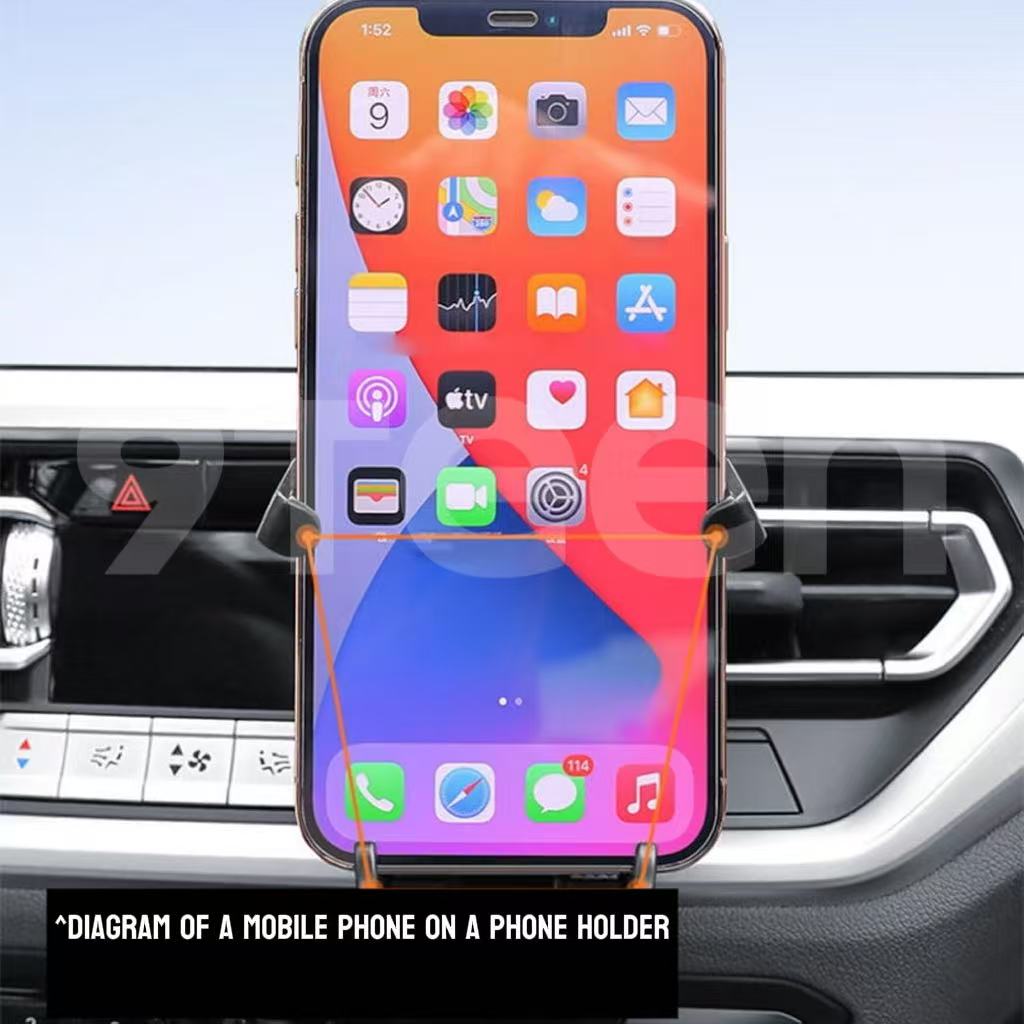 RACE CAR SEAT PHONE HOLDER