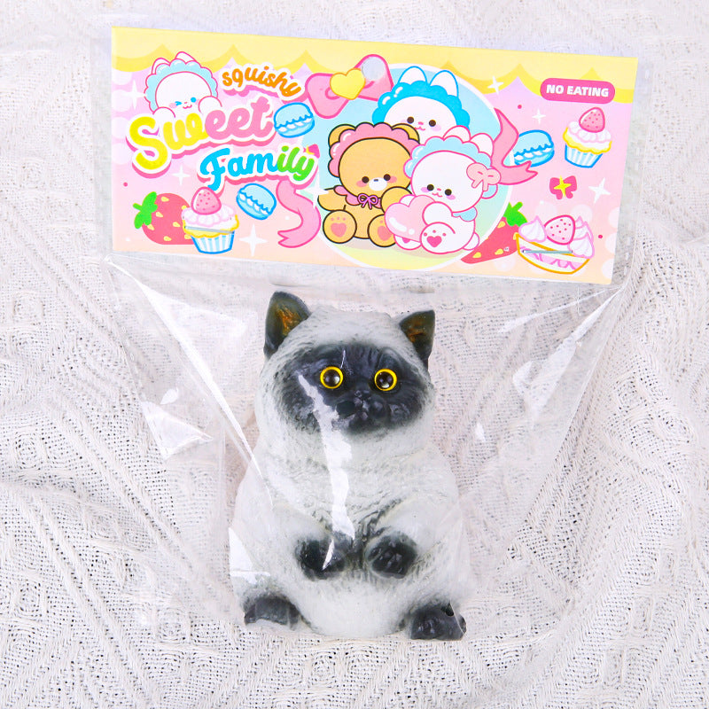 Adorable Cat Squeeze Toys