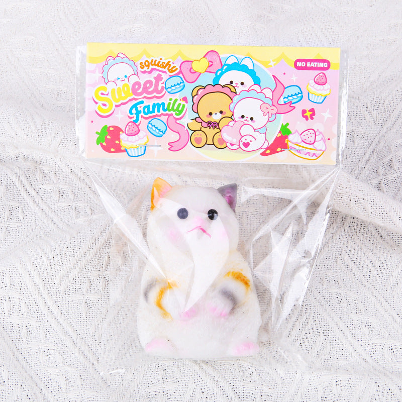 Adorable Cat Squeeze Toys