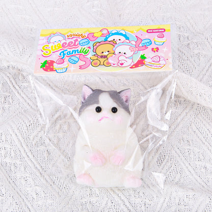 Adorable Cat Squeeze Toys
